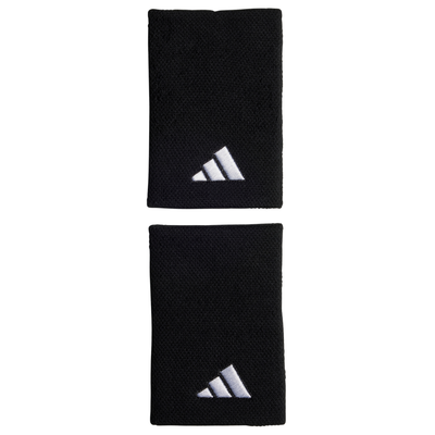 Adidas Tennis Wristband Large - Black/Black/White