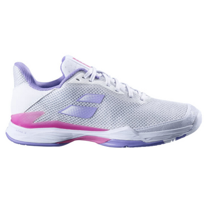 Babolat Jet Tere All Court Women Tennis Shoes - White/Lavender