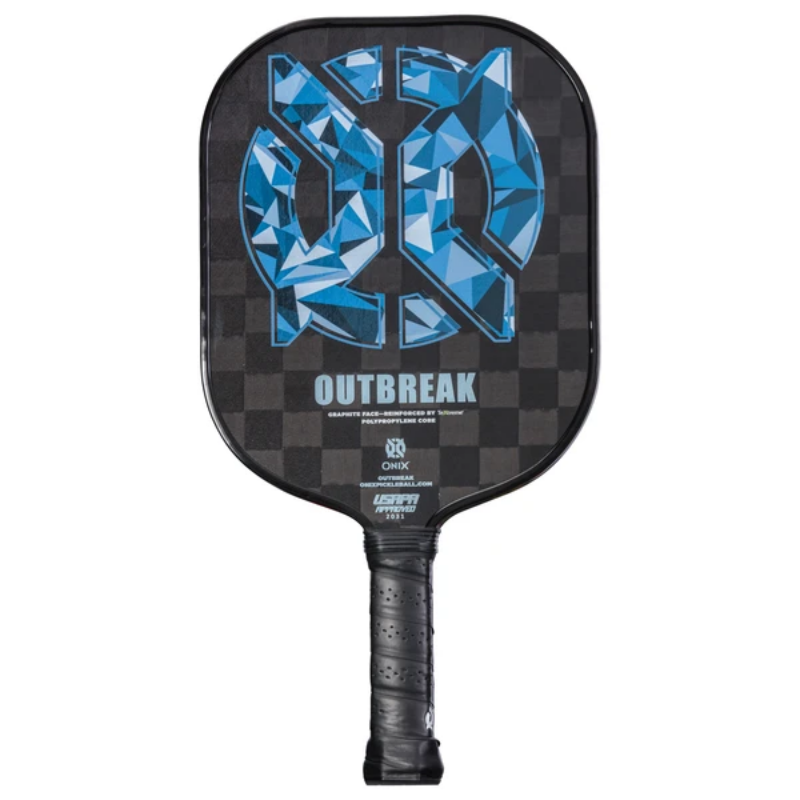 Onix Outbreak Graphite Pickleball Paddle - Blue