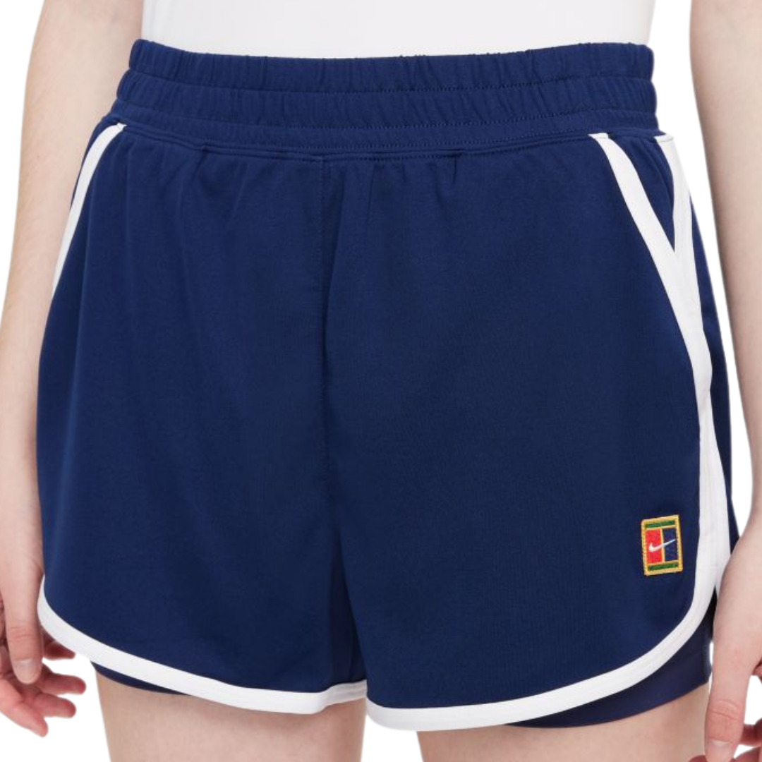 Nike Court Dri-FIT Slam Women's Tennis Short - Binary Blue/White