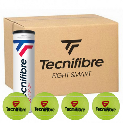 Tecnifibre X-One 4 Ball Carton - 18 Cans
