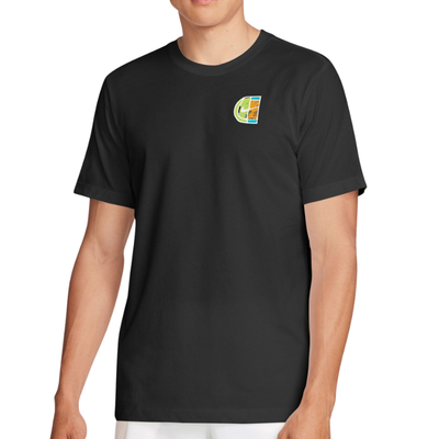 Nike Court Dri-Fit Men's Tennis T-Shirt - Black
