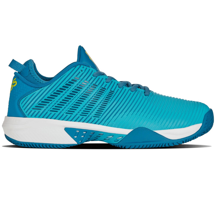 K Swiss Hypercourt Supreme HB Mens Tennis Shoes Scuba Blue Celestial Brilliant White