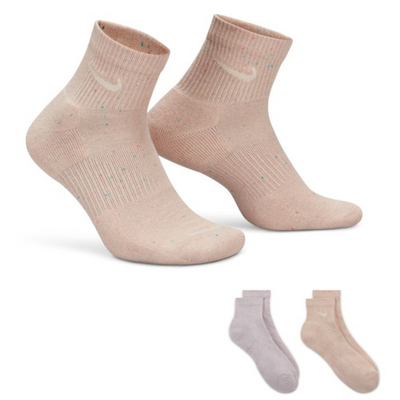 Nike Everyday Plus Cushioned Training Ankle Socks Multicolor (2 Pairs)