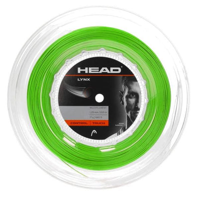 Head Lynx Tour 17g Gauge Reel Tennis String - Green