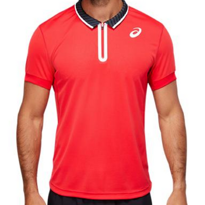 Asics Match Polo - Electric Red