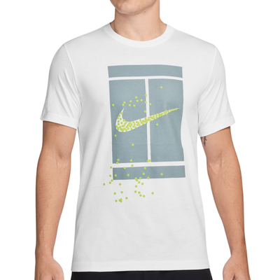 Nike Court Mens Tennis T-Shirt - White