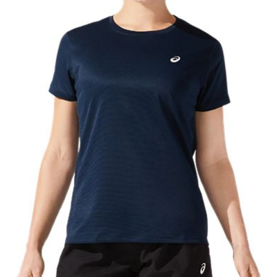 Asics Silver SS Women Tennis Top - French Blue