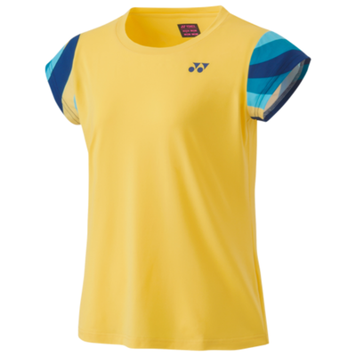 Yonex 2024 AO Tennis Womens Crew Neck - Soft Yellow