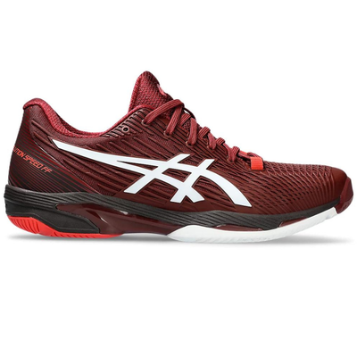 Asics Solution Speed FF 2 Mens Tennis Shoes - Antique Red/White