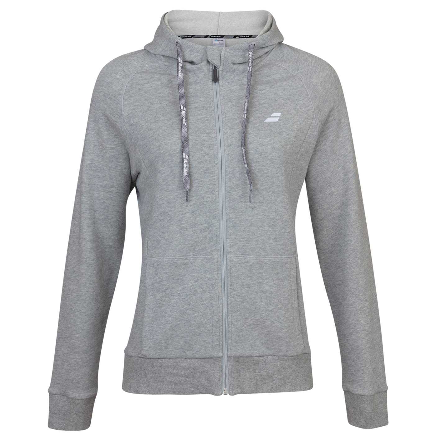 Babolat Exercise Hood Girl Jacket 3002 - High Rise Hthr