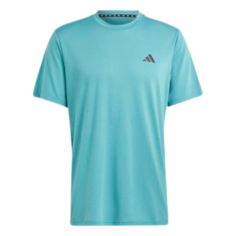 Adidas Train Essentials Comfort Training Men Tennis Tee - Arctic Fusion / Black