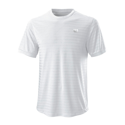 Wilson Striped Crew - White