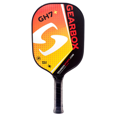Gearbox GH7 Plus Poly Core Pickleball Paddle  8 oz 4" - Red/Yellow