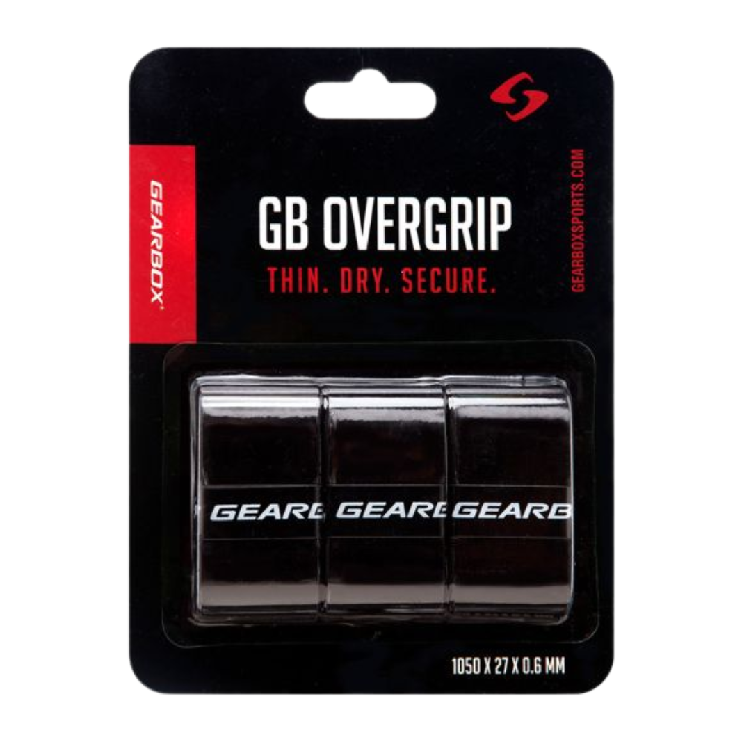 Gearbox Overgrip 3 pack - Black