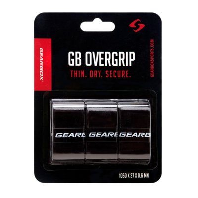 Gearbox Overgrip 3 pack - Black
