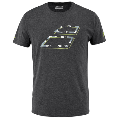 Babolat Aero Cotton Men Tee - Black Heather