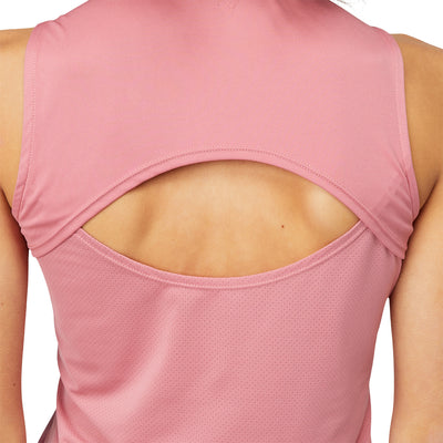 Asics Womens Graphic Tank - Smokey Rose