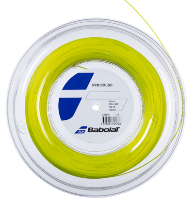 Babolat RPM Blast Rough 125 200m Reel - Yellow