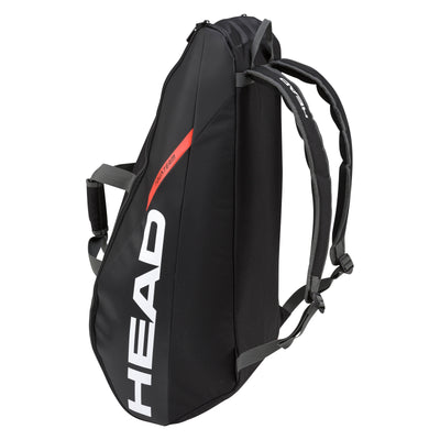 Head Tour Team 6 Racquet Combi - Black/Orange