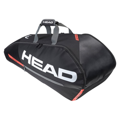 Head Tour Team 6 Racquet Combi - Black/Orange