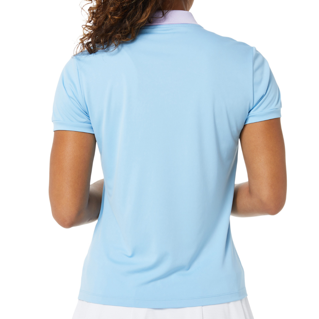 Asics Womens Court Polo - Arctic Sky