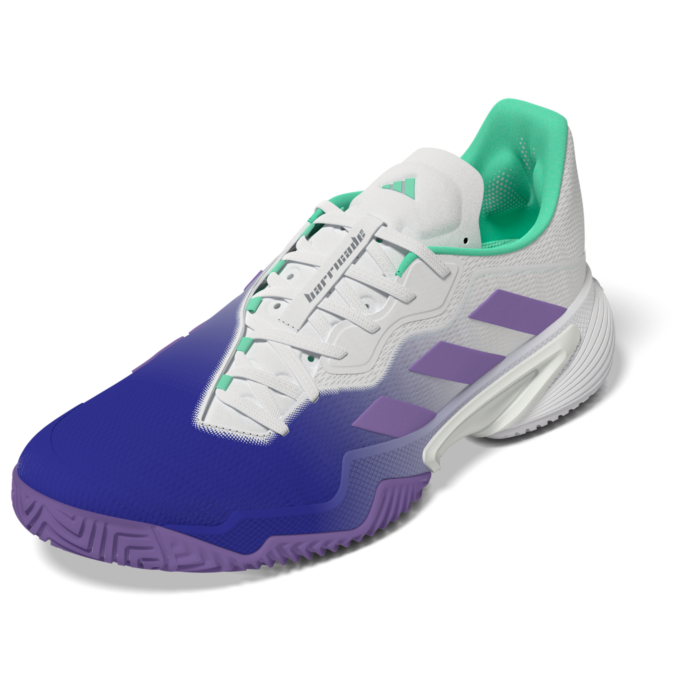 Adidas Performance Barricade Women Tennis Shoes - LUCBLU/VIOFUS/PULMIN