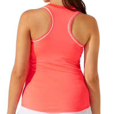 Asics Womens Court Piping Tank - Diva Pink