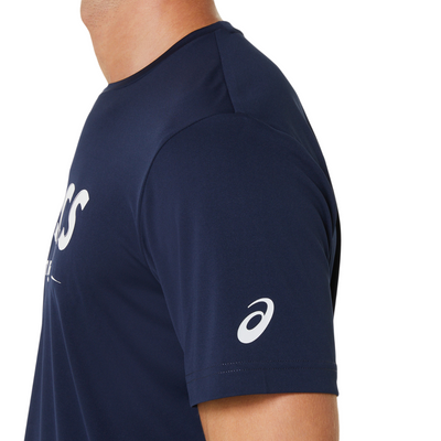 Asics Court Tennis Graphic Men Tee - Midnight