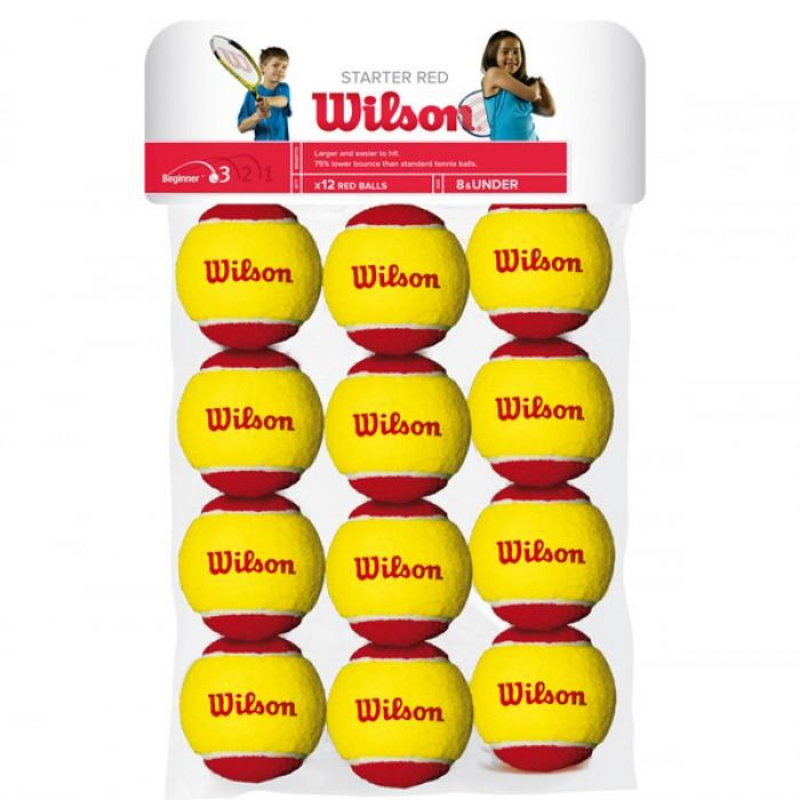 Wilson Starter Red 12 Pack