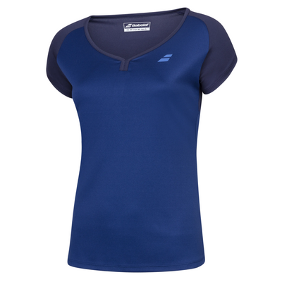 Babolat Play Cup Women's Sleeve Top 4000 - Estate Blue