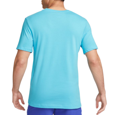 Nike Court Dri-FIT Men Tennis T-Shirt - Baltic Blue