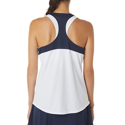 Asics Women Court Tank - Brilliant White/Midnight