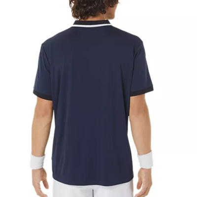 Asics Court Polo Men Tennis Shirt - Midnight/Performance Black