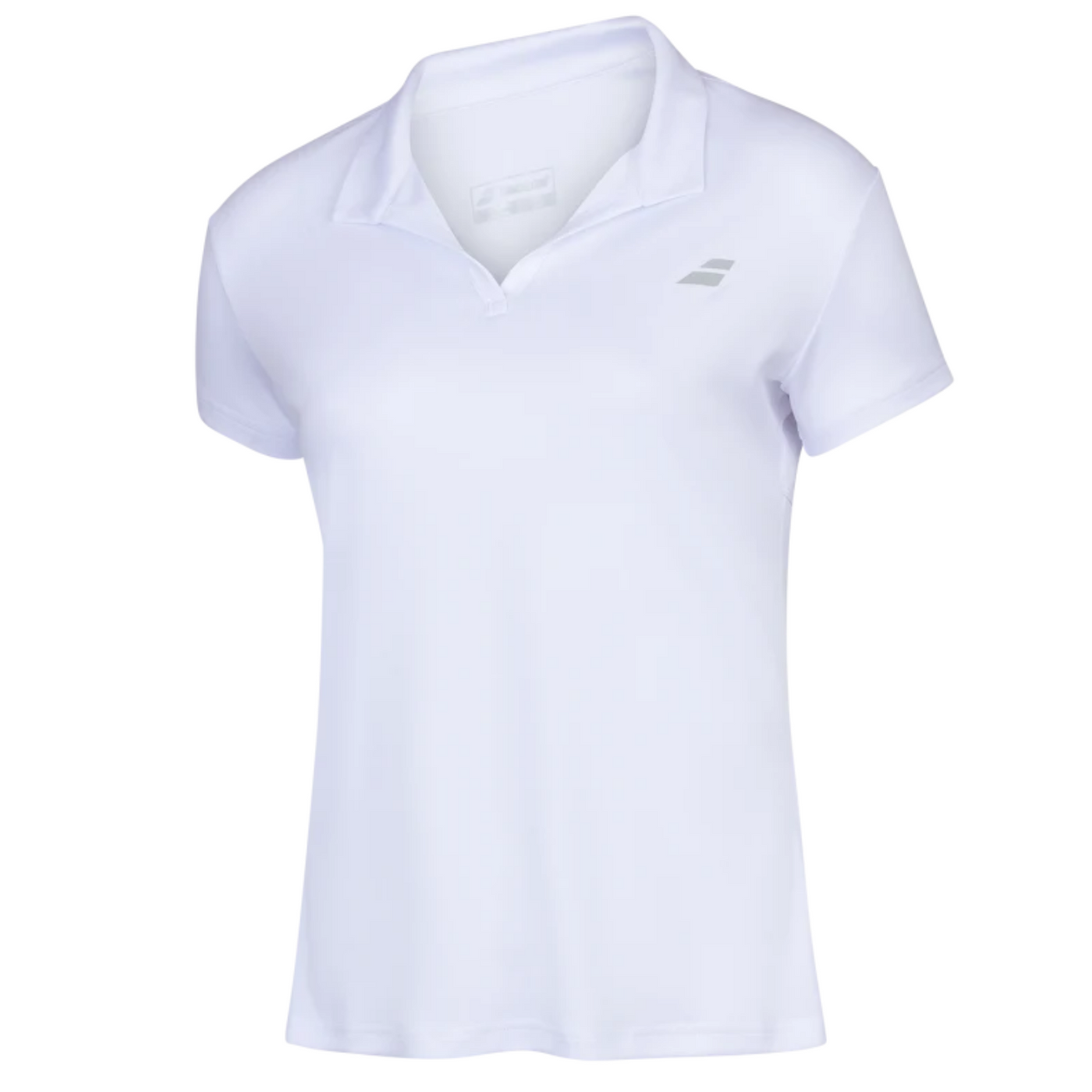 Babolat Play Girls Polo 1000 - White/White