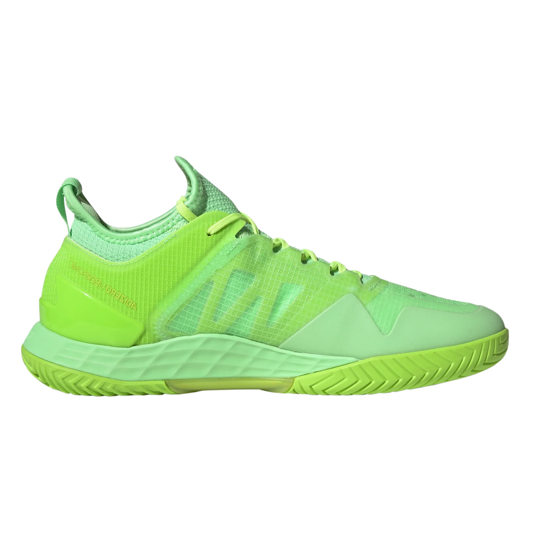 Adidas Adizero Ubersonic 4 Men Tennis Shoes Beam Green/Signal Green/ TennisGear