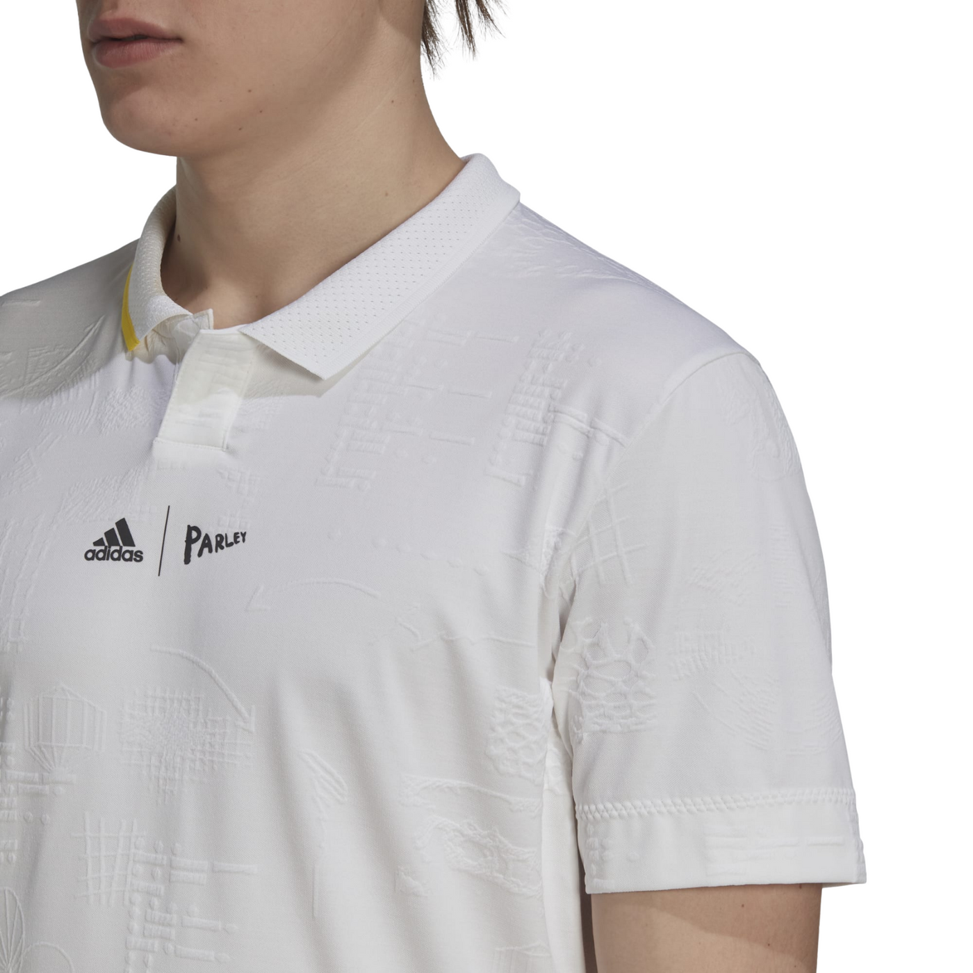 Adidas London Free Lift Polo Shirt White
