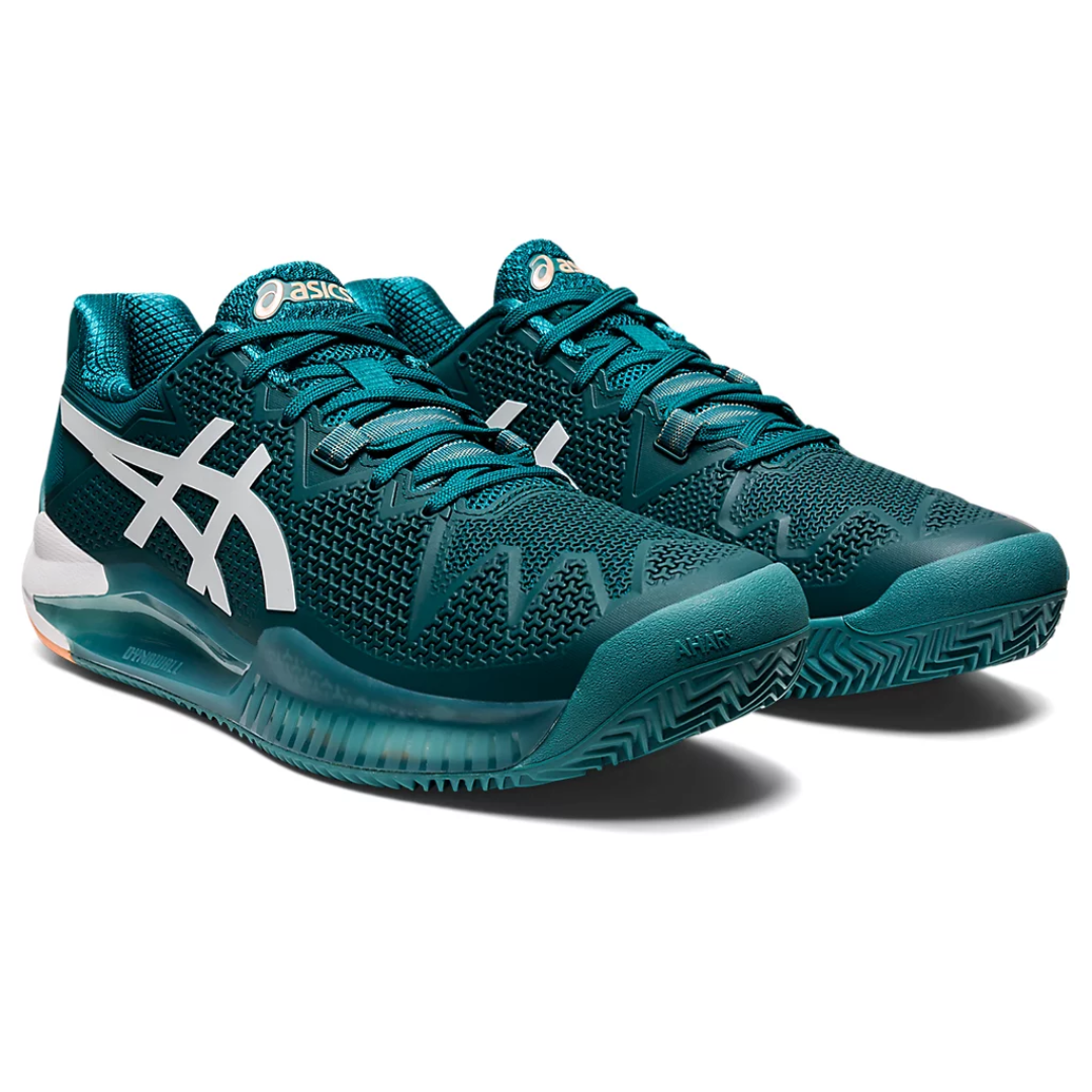 Asics Gel Resolution (Herringbone) - Velvet Pine/White