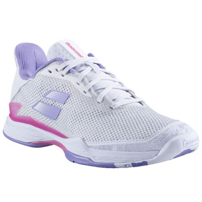 Babolat Jet Tere All Court Women Tennis Shoes - White/Lavender