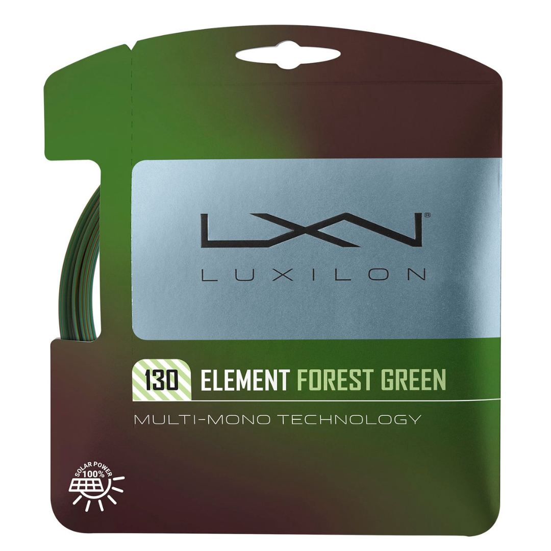 Luxilon Element Forest Green 130 Tennis String - Set