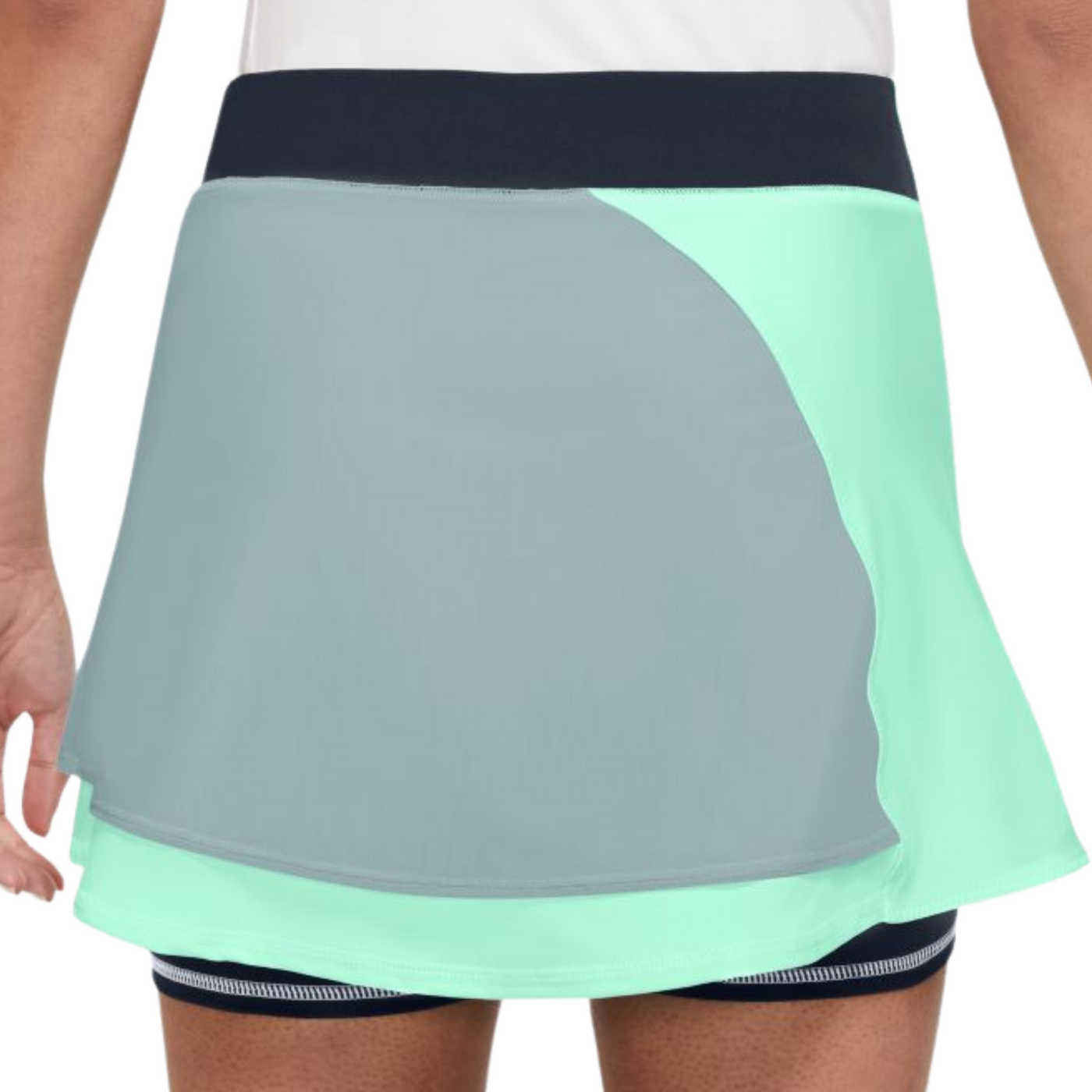 Nike Court Dri-FIT Slam Women Tennis Skirt - White/Black