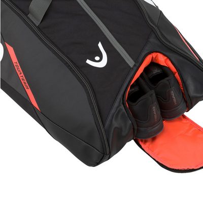 Head Tour Team 12R Monstercombi Bag 2022 - Black/Orange