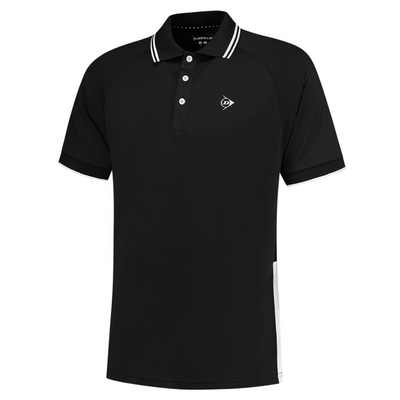 Dunlop Club Men Polo - Black/White