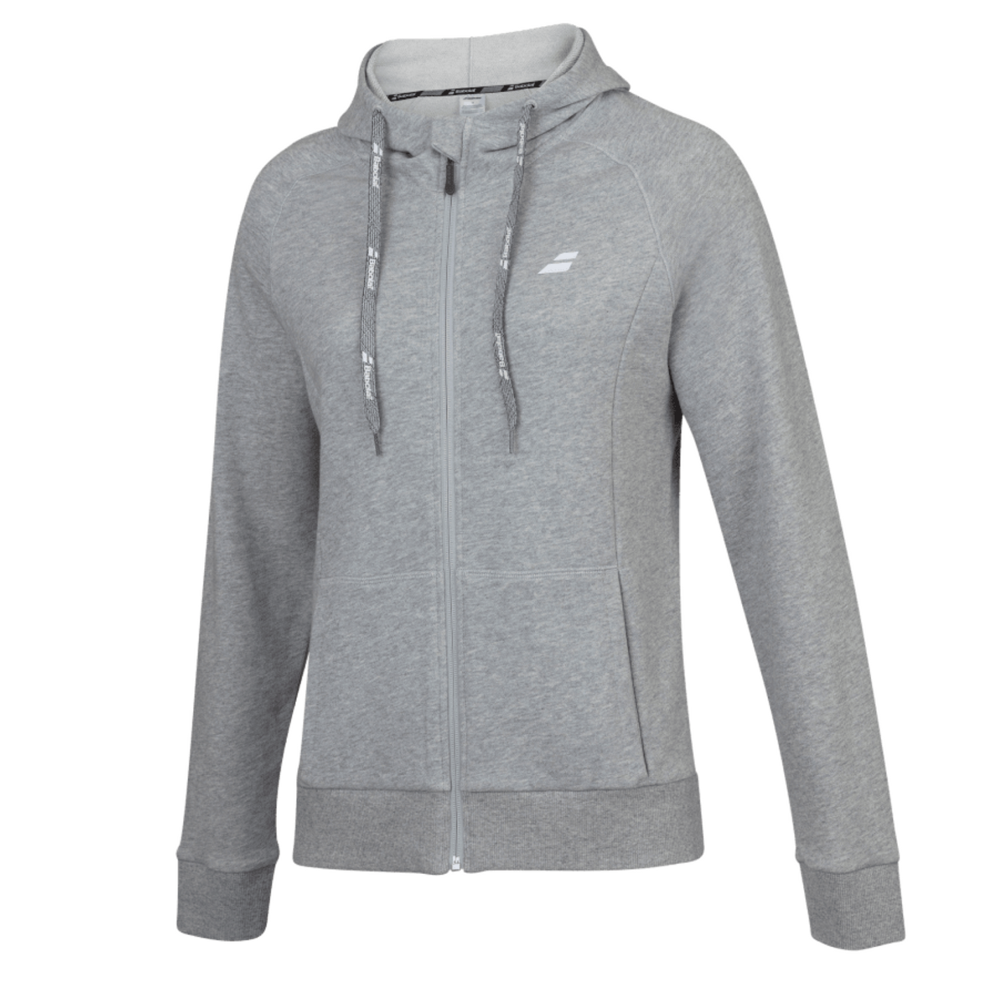 Babolat Exercise Hood Girl Jacket 3002 - High Rise Hthr