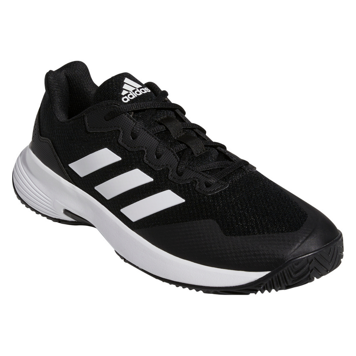Adidas Game Court 2 Men Tennis Shoes - Core Black/Cloud White/Core Black