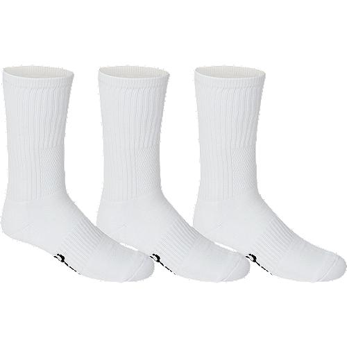 Asics Pace Crew Sock 3 Pack - White