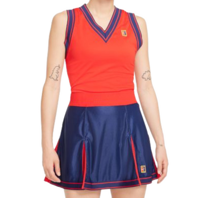 Nike Court Dri-FIT Slam Women's Tennis  Tank Top - University Red 