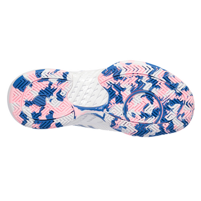 K Swiss Hypercourt Supreme  Women Tennis Shoes - White/Star Sapphire/Orchard Pink