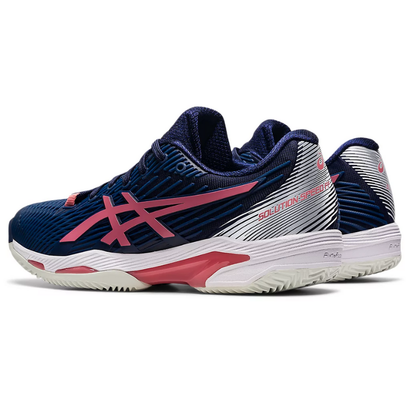 Asics Womens Solution Speed FF 2 Clay - Peacoat/Smokey Rose