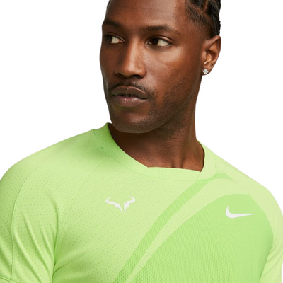 Nike Rafa Men's Dri-FIT ADV Short-Sleeve Tennis Top - Green